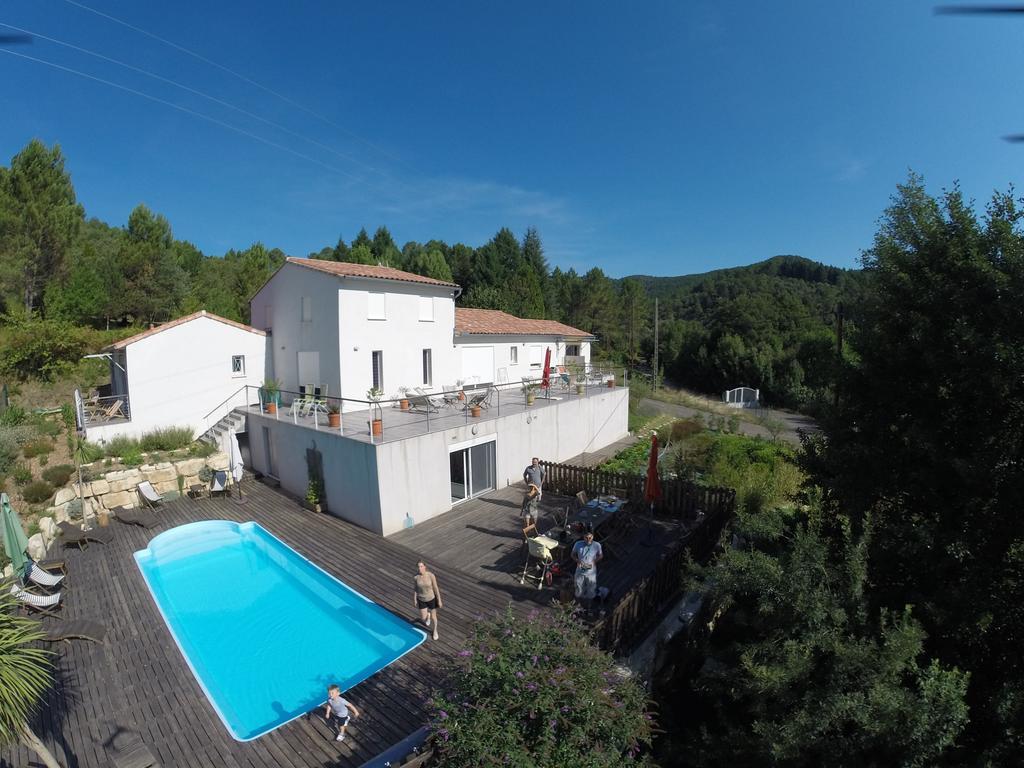 Face Au Gardon Bed and Breakfast Saint-Jean-du-Gard Εξωτερικό φωτογραφία
